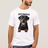 Rottweiler Dog T-shirt (Voorkant)