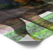 Rottweiler Dog Tobacco Barn Fantasy Art Poster (Hoek)