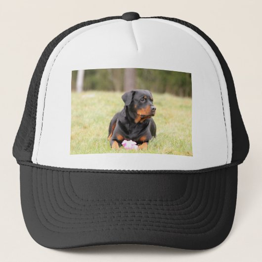 Rottweiler Dog Trucker Pet (Voorkant)