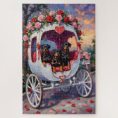 Rottweiler Dog Valentine's Day Legpuzzel (Verticaal)