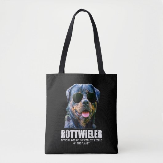 Rottweiler Dog van de koelste mensen op de planeet Tote Bag (Voorkant)