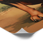 Rottweiler Dog Vintage Art Poster (Hoek)