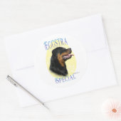 Rottweiler Eggstra Special - Sticker (Envelop)
