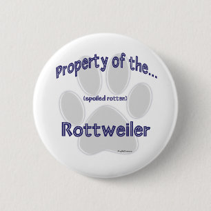 Rottweiler Eigenschap - Button