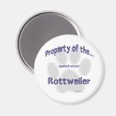 Rottweiler Eigenschap - Magneet (Voorkant / Achterkant)