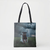Rottweiler Elegant Canvas tas (Voorkant)
