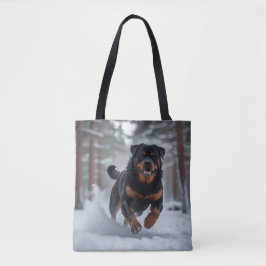 Rottweiler Elegant Canvas tas