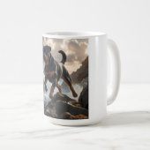 Rottweiler Elegant Coffee Mok (Voorkant rechts)