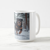 Rottweiler Elegant Coffee Mok (Voorkant rechts)
