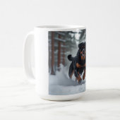 Rottweiler Elegant Coffee Mok (Voorkant links)