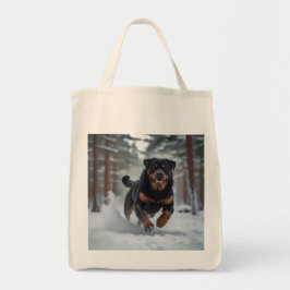 Rottweiler Elegant Grocery Tote Bag