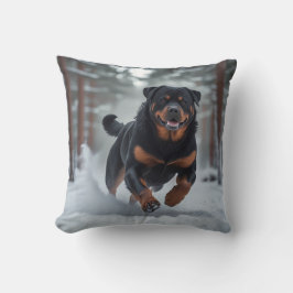 Rottweiler Elegant Throw Pillow Kussen