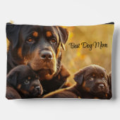 Rottweiler en puppies, Beste Hondenmoeder Etui (Voorkant)