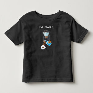 rottweiler Ew People Dog die een gezichtsmasker gr Kinder Shirts