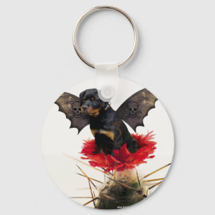 Rottweiler Fairy Dog Sleutelhanger