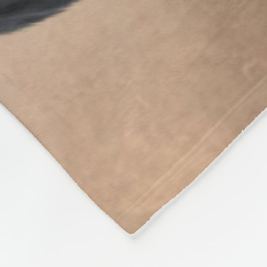 Rottweiler Fleece Deken (Hoek)