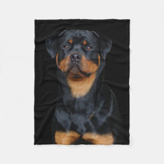 Rottweiler   fleece deken