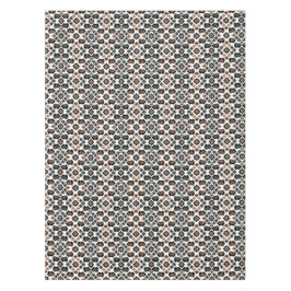 Rottweiler Floral Geometric Pattern Tafelkleed