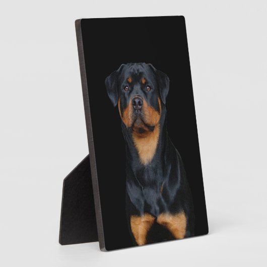 Rottweiler Fotoplaat (Zijkant)