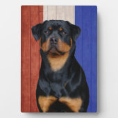 Rottweiler Fotoplaat (voorkant)