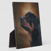 Rottweiler Fotoplaat (Zijkant)