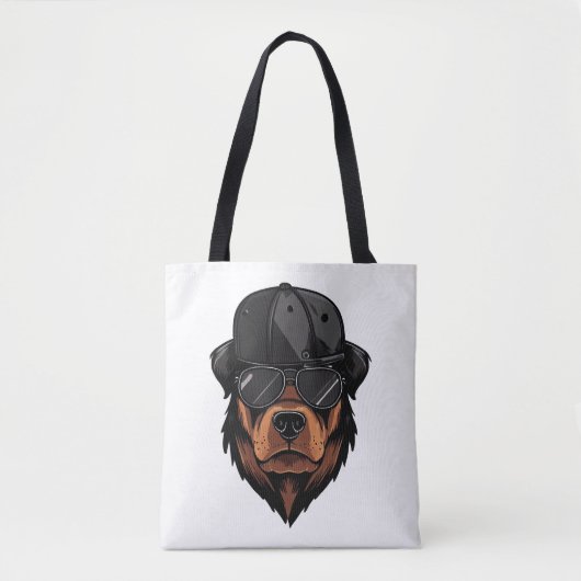 Rottweiler Gangster Tote Bag (Voorkant)
