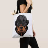 Rottweiler Gangster Tote Bag (Dichtbij)