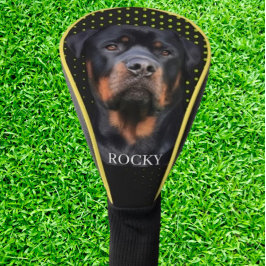 Rottweiler Geel Golfheadcover