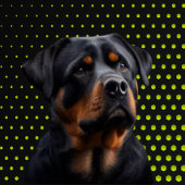 Rottweiler Geel Golfheadcover