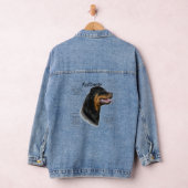 Rottweiler Geschiedenis Ontwerp Denim Jacket (Hangar)
