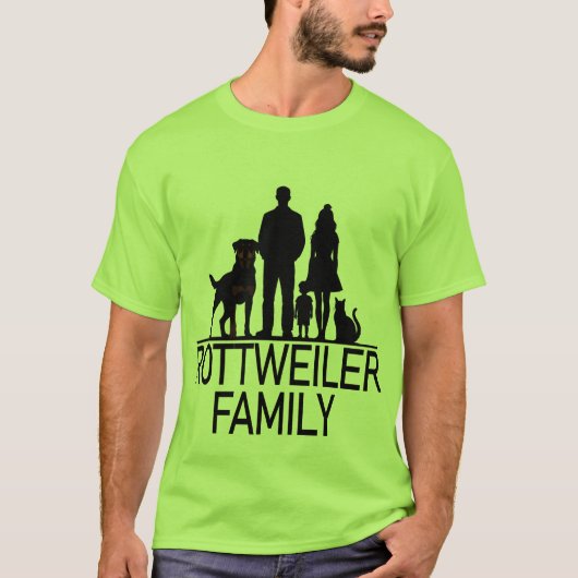ROTTWEILER - GEZIN T-SHIRT (Voorkant)