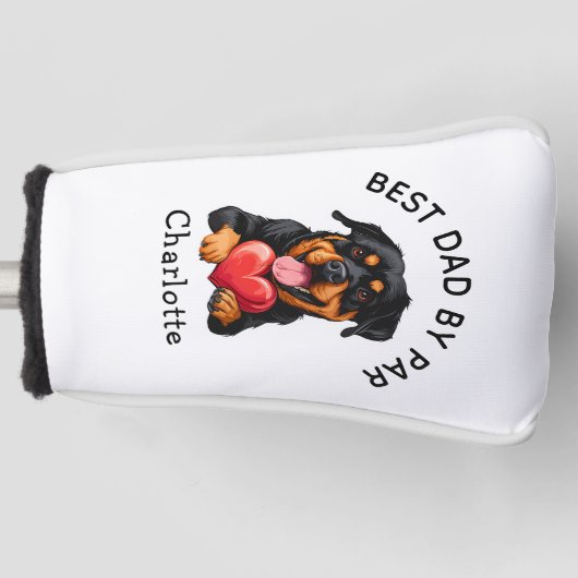 Rottweiler Gift  Golfheadcover (Voorkant)