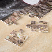 Rottweiler-glimlach Dog Puzzle Legpuzzel (Zijkant)