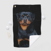 Rottweiler  golfhanddoek (Insitu)