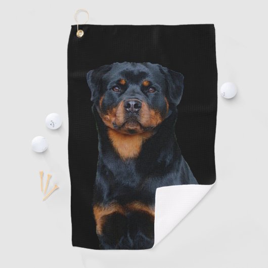 Rottweiler  golfhanddoek (Insitu)