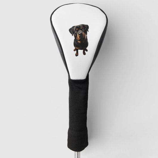 rottweiler golfheadcover (Voorkant)