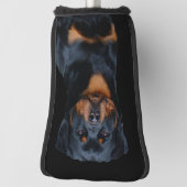 Rottweiler golfheadcover (Draai 90)