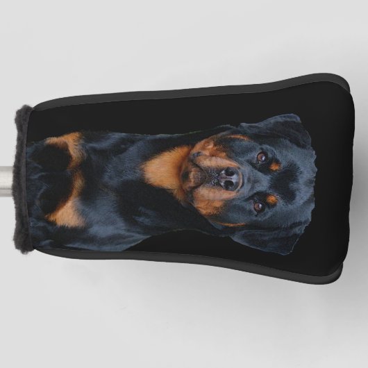 Rottweiler golfheadcover (Voorkant)