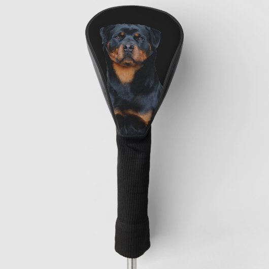 Rottweiler  golfheadcover (Voorkant)