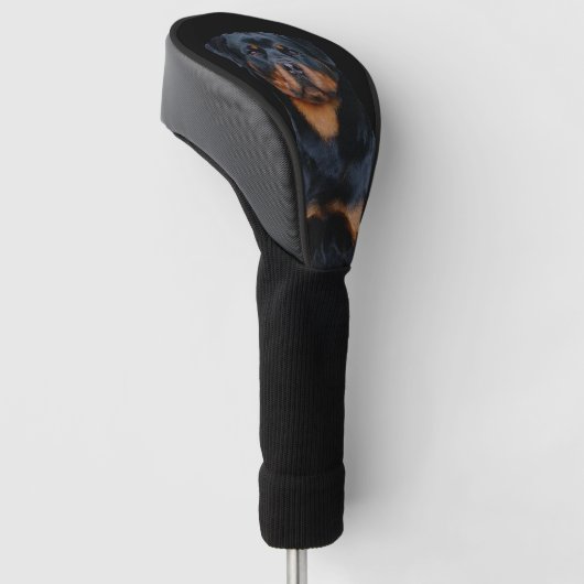 Rottweiler  golfheadcover (Schuin)