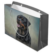 Rottweiler Groot Cadeauzakje (Achterkant Gekanteld)