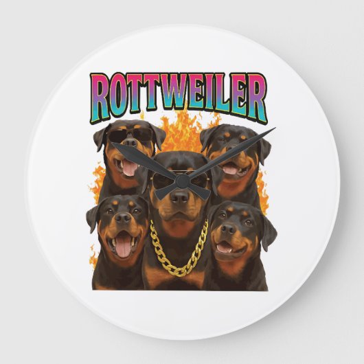 Rottweiler grote klok (Voorkant)