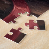 Rottweiler Guarding Love Letters Valentine's Day Legpuzzel (Zijkant)