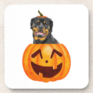Rottweiler Halloween Bier Onderzetter