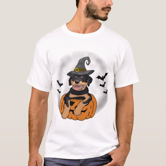 ROTTWEILER HALLoween CADOS T-shirt (Voorkant)