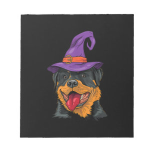 rottweiler halloween dog rottie funny gift notitieblok