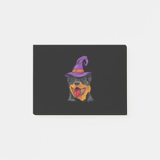 rottweiler halloween dog rottie funny gift post-it® notes (Voorkant)