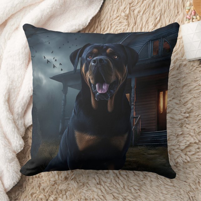 Rottweiler Halloween Engverstorend Kussen (Deken)