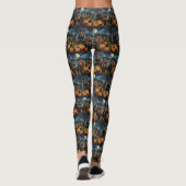 Rottweiler Halloween Griezelig Leggings (Achterkant)
