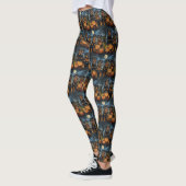 Rottweiler Halloween Griezelig Leggings (Links)